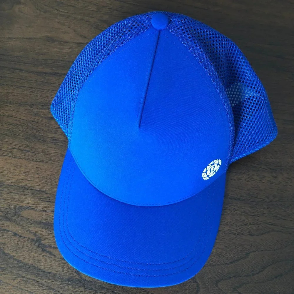 Lululemon Seawheeze 2019 Finishers Adjustable Ball Cap Cobalt Blue Sz M/L NWOT
